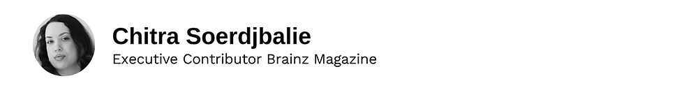 Executive Contributor Chitra Soerdjbalie Brainz Magazine