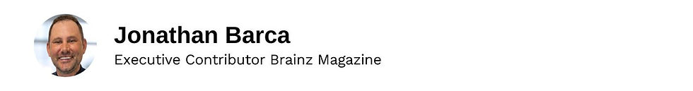 Executive Contributor Jonathan Barca Brainz Magazine
