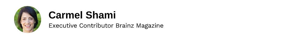 Executive Contributor Carmel Shami Brainz Magazine