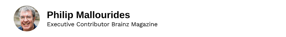 Executive Contributor Philip Mallourides Brainz Magazine