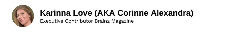 Executive Contributor Karinna Love (AKA Corinne Alexandra)