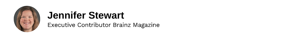 Executive Contributor Jennifer Stewart Brainz Magazine