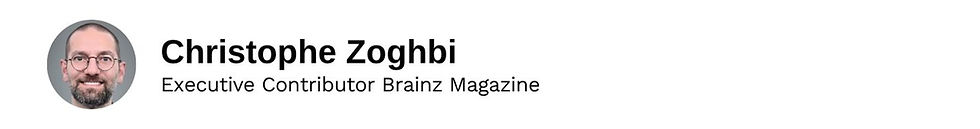 Executive Contributor Christophe Zoghbi Brainz Magazine