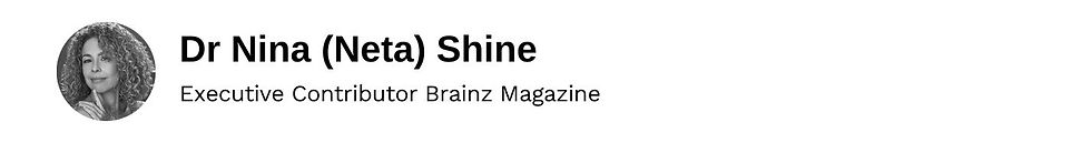 Executive Contributor Dr Nina (Neta) Shine