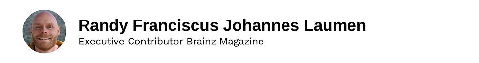 Executive Contributor Randy Franciscus Johannes Laumen Brainz Magazine