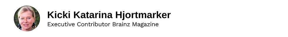 Executive Contributor Kicki Katarina Hjortmarker