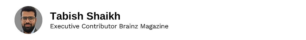 Executive Contributor Tabish Shaikh Brainz Magazine