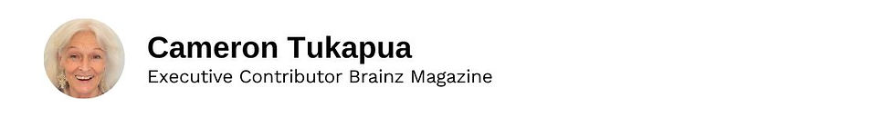Executive Contributor Cameron Tukapua Brainz Magazine