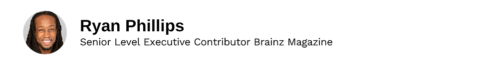 Executive Contributor Ryan Phillips Brainz Magazine