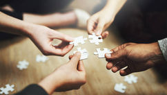 Your Life Begins Like a Puzzle, Pieces Everywhere