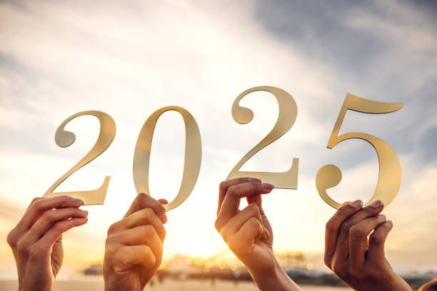 Group of people celebrating 2025