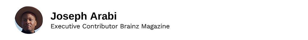 Executive Contributor Joseph Arabi Brainz Magazine