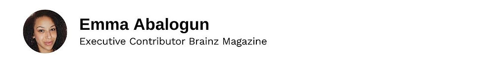 Executive Contributor Emma Abalogun Brainz Magazine