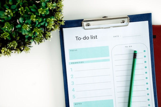 to-do list notepad