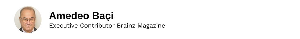 Executive Contributor Amedeo Baçi Brainz Magazine