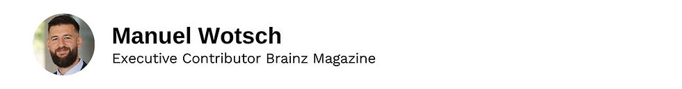 Executive Contributor Manuel Wotsch Brainz Magazine