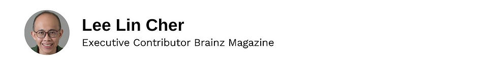Executive Contributor Lee Lin Cher Brainz Magazine