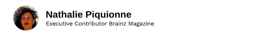 Executive Contributor Nathalie Piquionne Brainz Magazine
