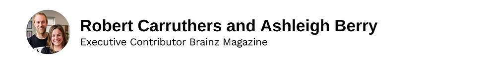 Executive Contributor Robert Carruthers and Ashleigh Berry
