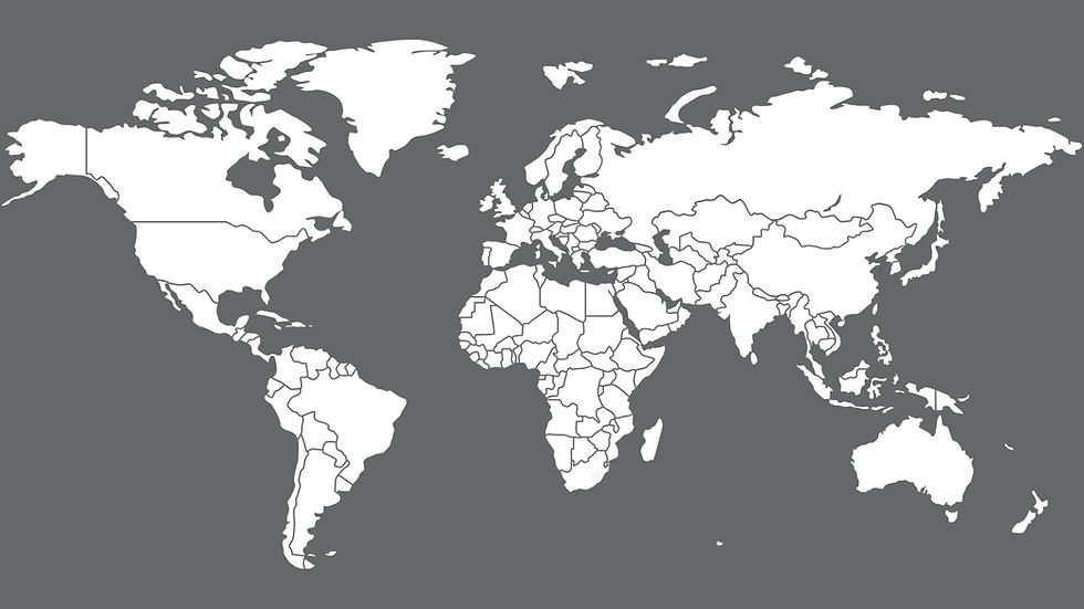 Map of the world