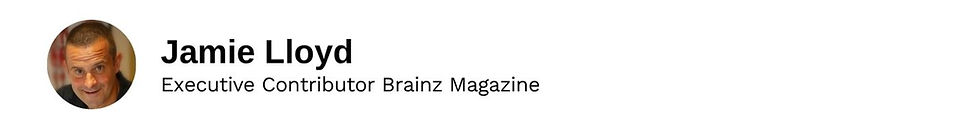 Executive Contributor Jamie Lloyd Brainz Magazine