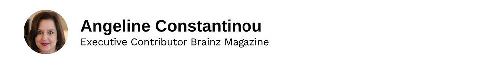 Executive Contributor Angeline Constantinou Brainz Magazine