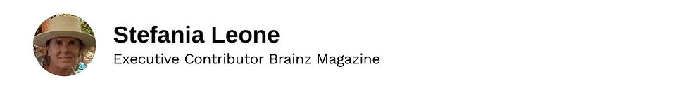 Executive Contributor Stefania Leone Brainz Magazine