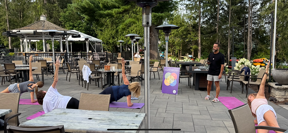 Kairos session at a partner resort in New York