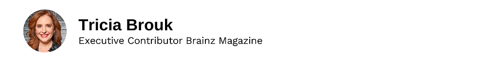 Tricia Brouk Brainz Magazine