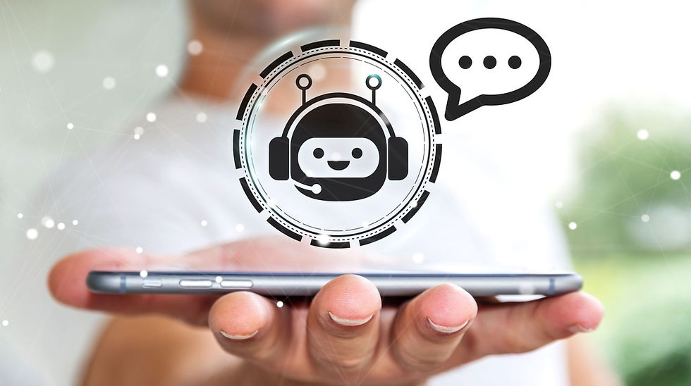 An illustration of a chatbot.