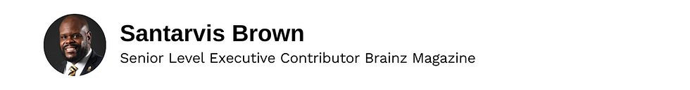 Executive Contributor Santarvis Brown
