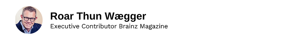 Executive Contributor  Roar Thun Waegger
