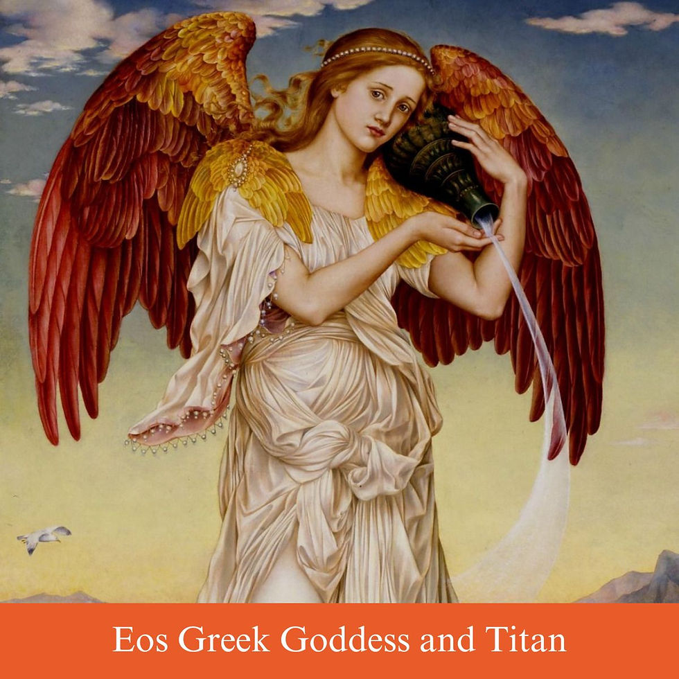 Eos Greek Goddess an Titan