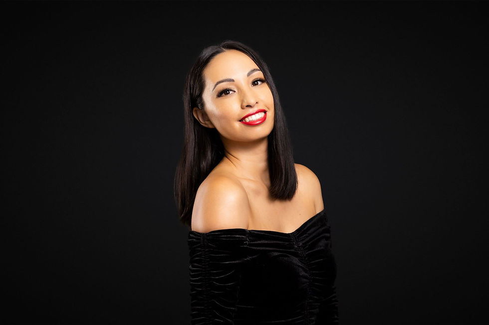 Photo of Yasmin in black dress