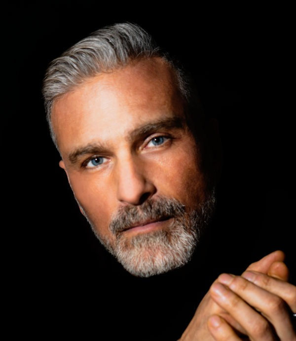 close up shot of a serious man