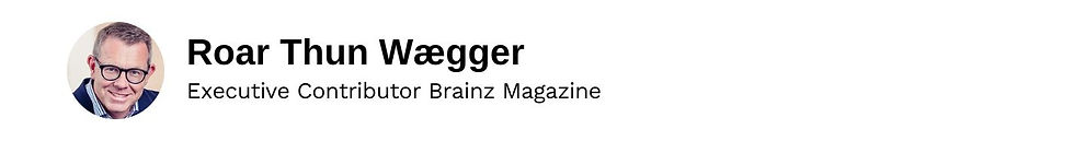 Executive Contributor Roar Thun Waegger