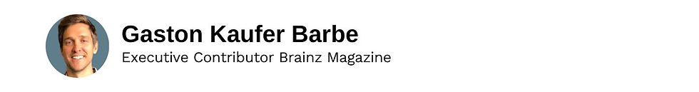 Executive Contributor Gaston Kaufer Barbe