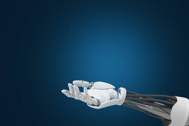 3d rendering of the Robotic Hand