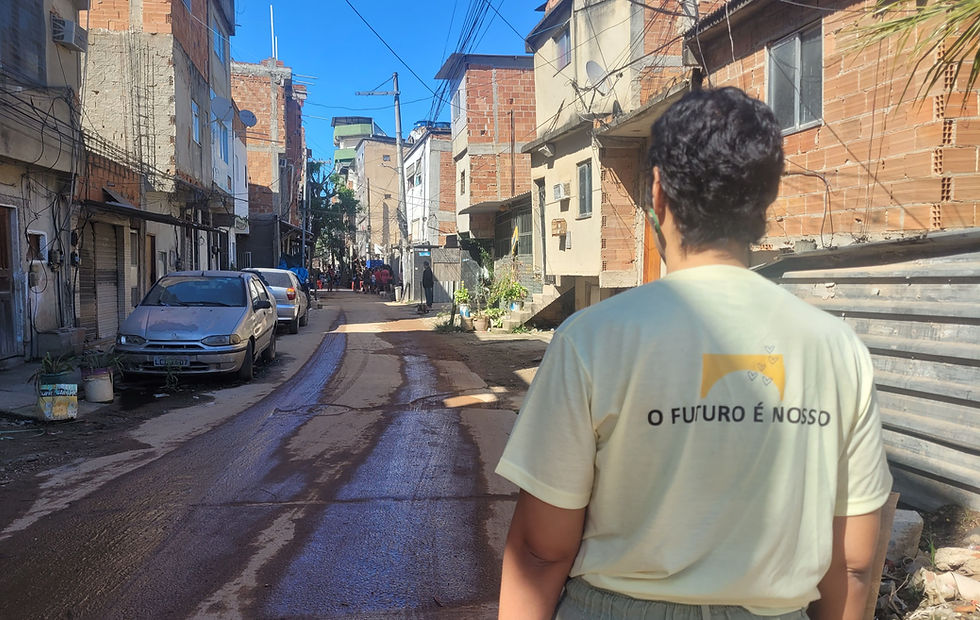 woman walking on the street on a sunny afternoon