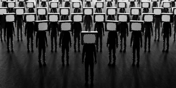 Television manipulation and crowd control.