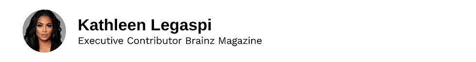 Exectuive Contributor Kathleen Legaspi Brainz Magazine