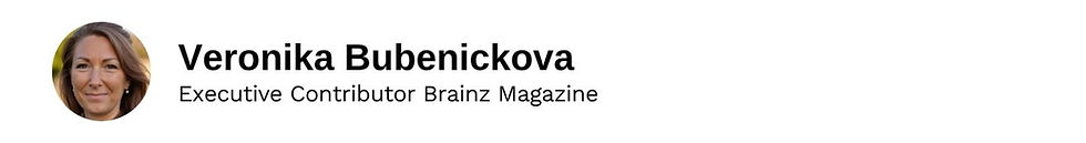 Executive Contributor Veronika Bubenickova Brainz Magazine
