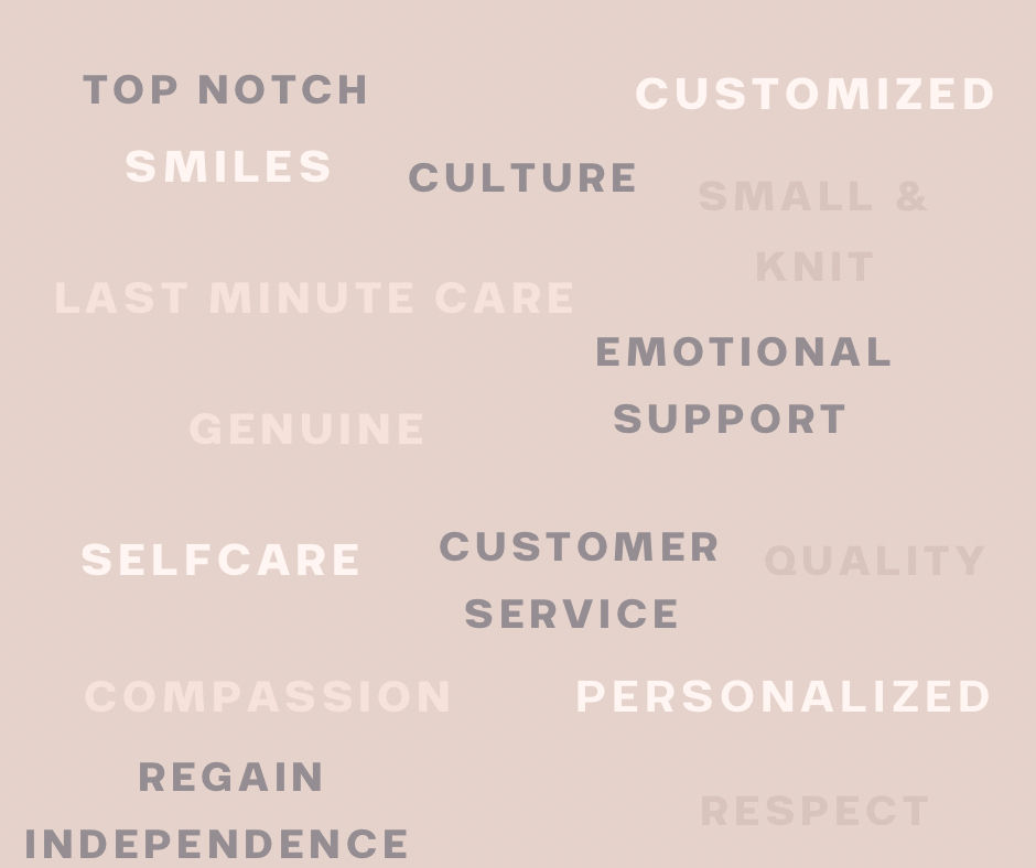banner in pink background